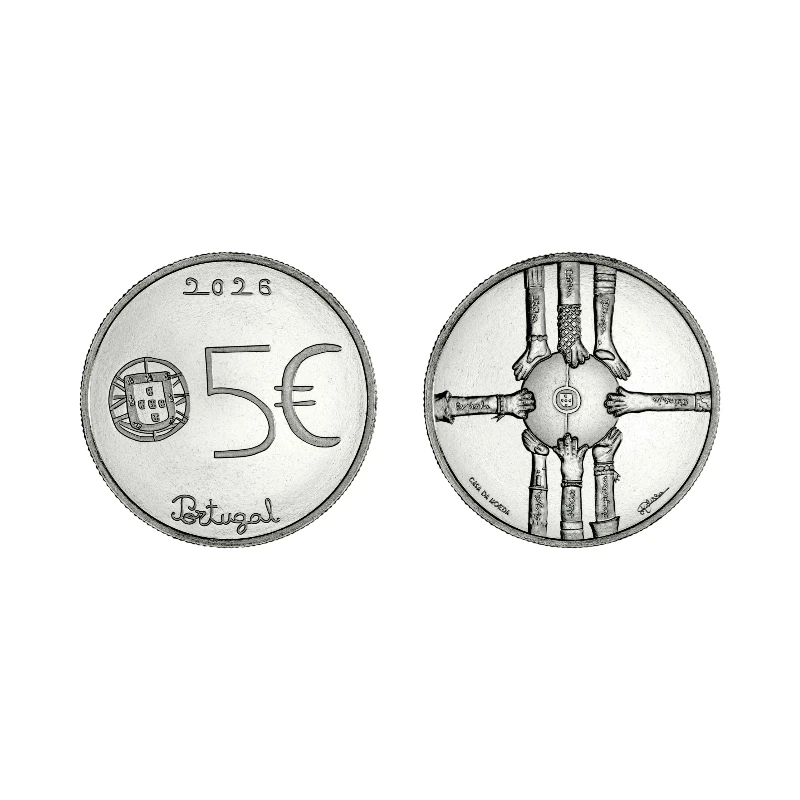 [PRE]Portugal 2026 – Multiculturalidade – 5€ UNC