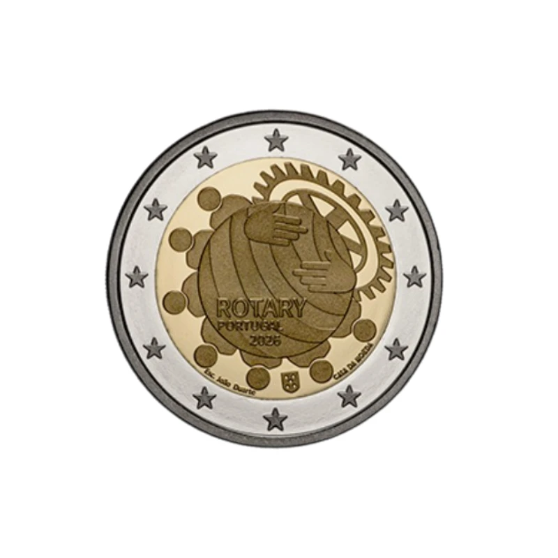 [PRE]Portugal 2026 – Rotary– 2€ Proof