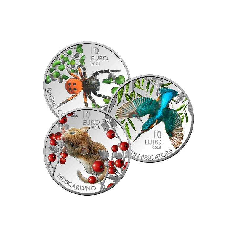 [PRE]San Marino 2026 – Fauna Pack – 10€ x 3