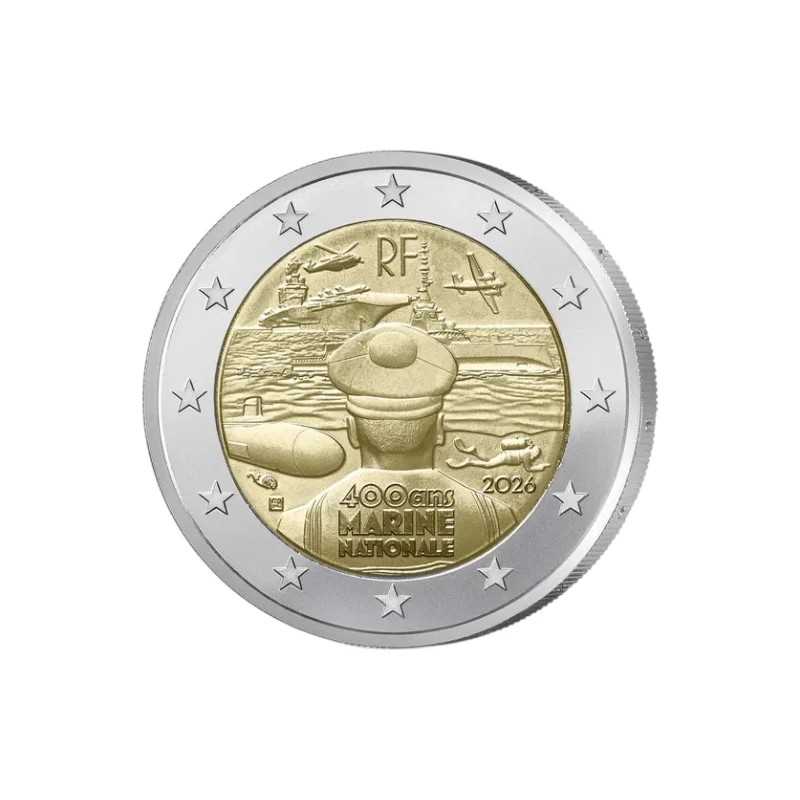 [PRE]Franca 2026 – Marinha Francesa – 2€