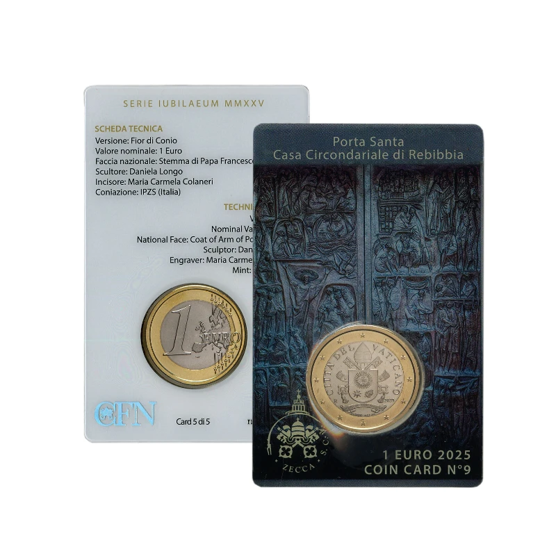 [PRE]Vaticano 2025 – Porta Santa Santa de Rebibbia 1€ – nº9