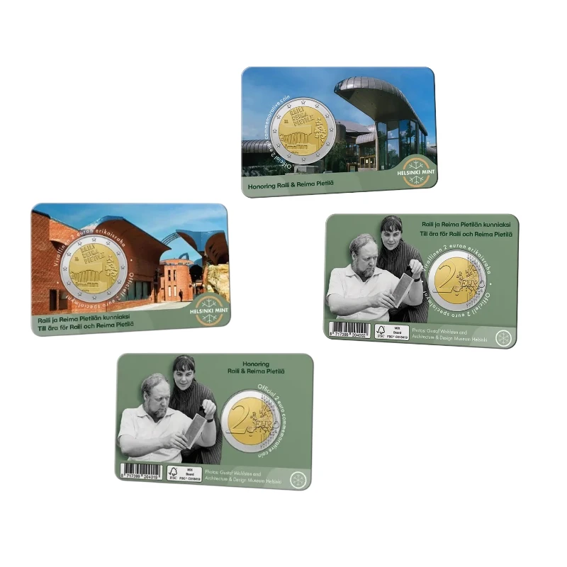 [PRE]Finlândia 2026 – Raili and Reima Pietila –  2€  CC Pack