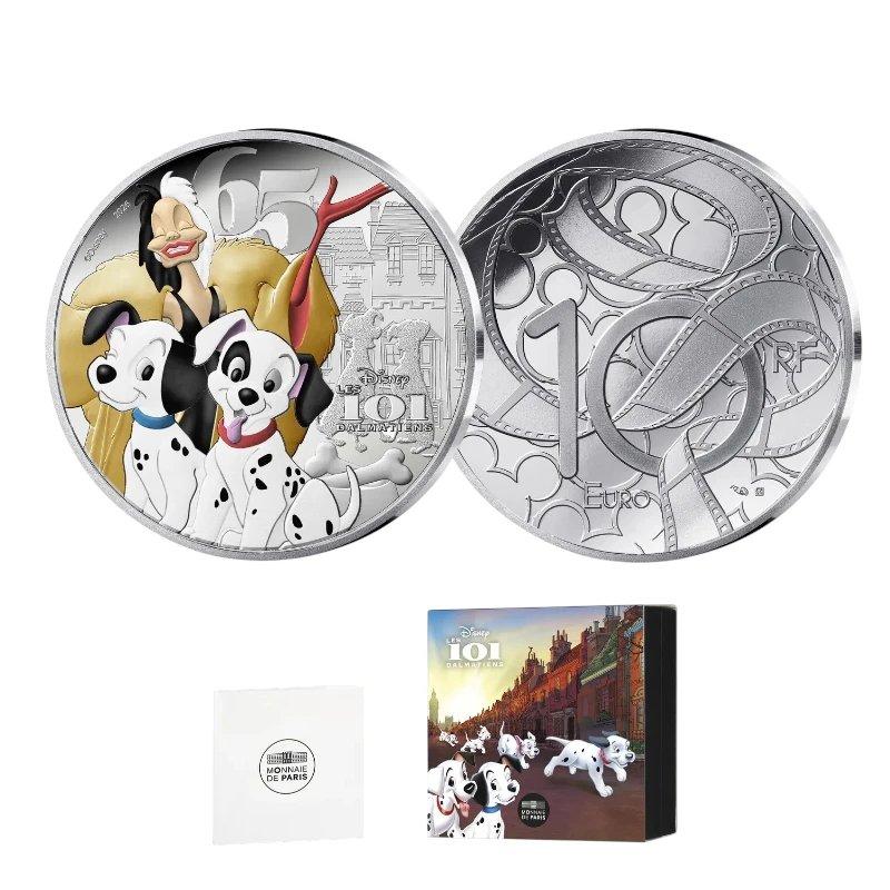 França 2026 – 101 Dalmatas  – 10 € Proof