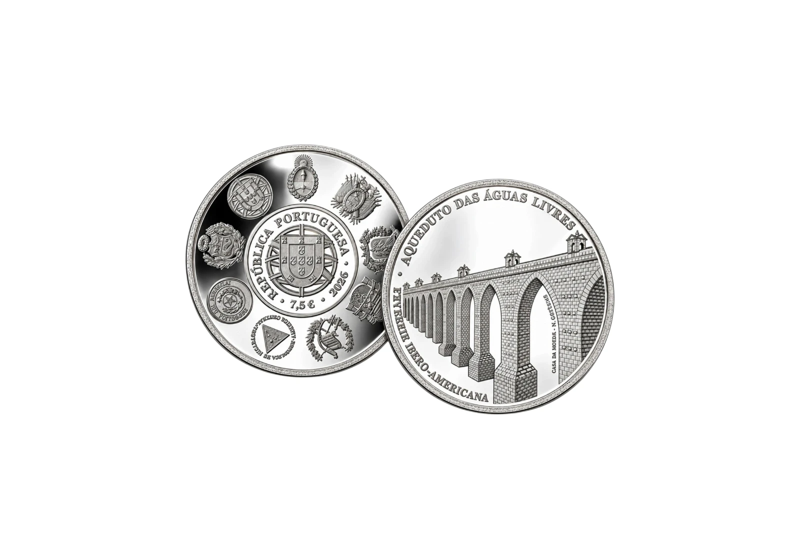 [PRE]Portugal 2026 – Aqueduto das Águas Livres – 7.5€ UNC