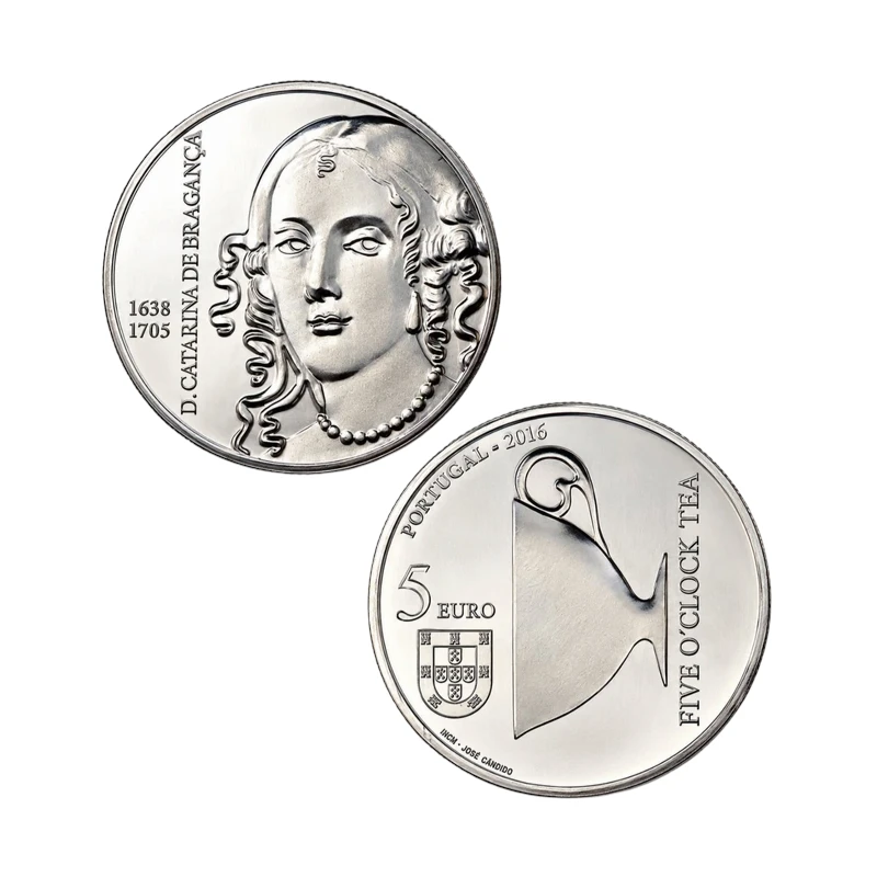 Portugal 2016 – D. Catarina de Bragança – 5€ UNC