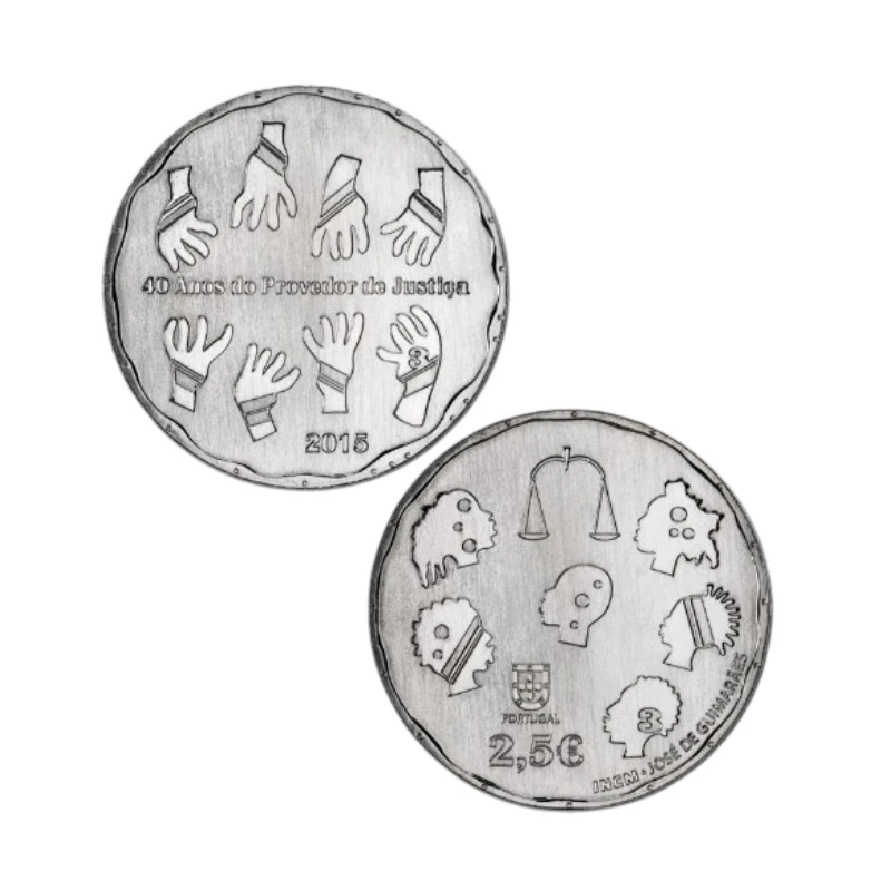 Portugal 2015 – Provedor de Justiça – 2,5€ UNC