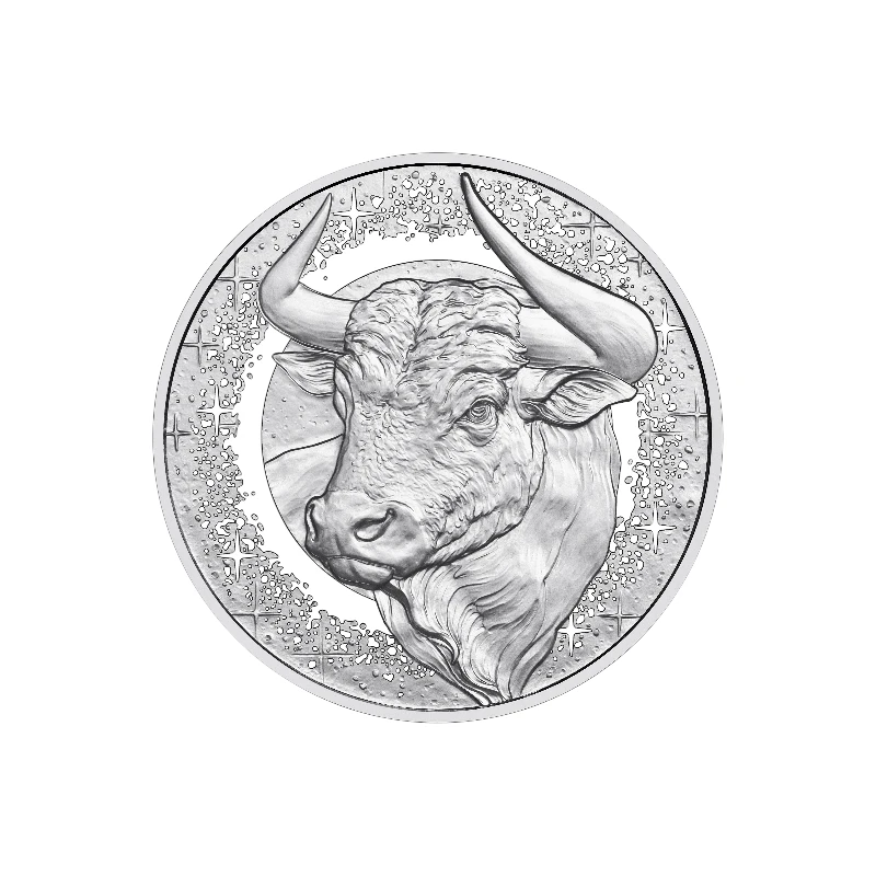 Áustria 2026 - Touro - 20€Moeda sem caixa