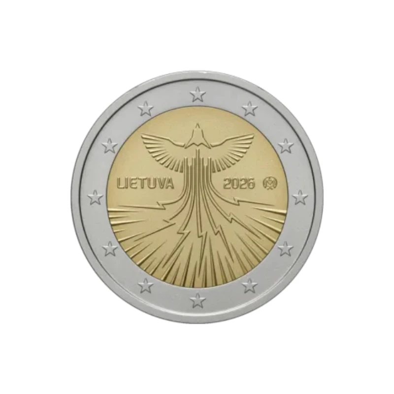 Lituânia 2026 – Independência Energética – 2€ 