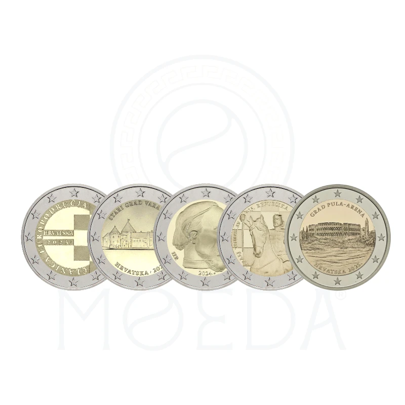 Croácia - Pack 2€ Moedas comemorativas