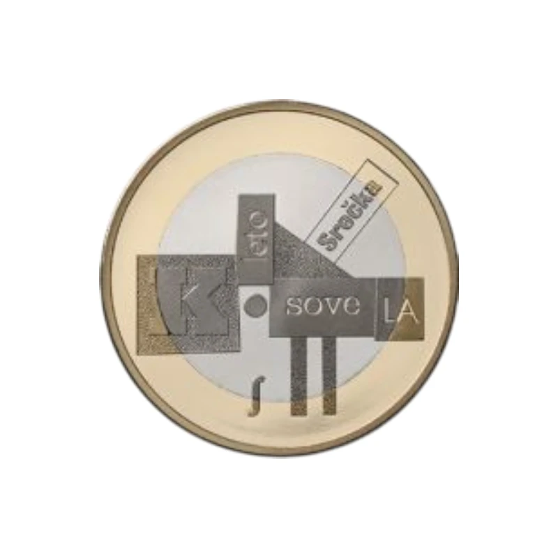 [PRE]Eslovenia 2026 – Srečko Kosovel  – 3€ Proof