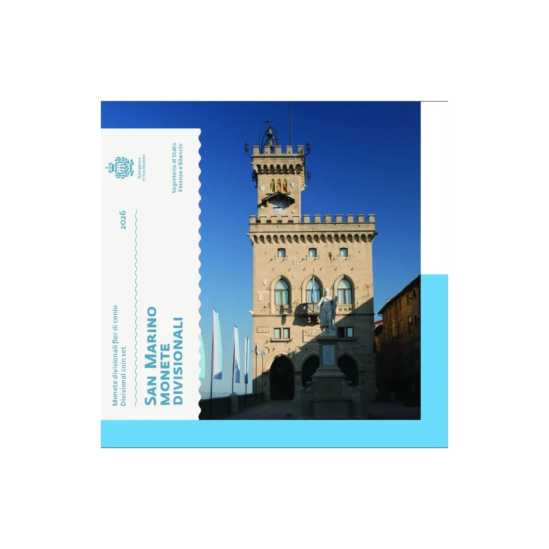 [PRE]San Marino 2026 – Serie anual –3.88€ BU